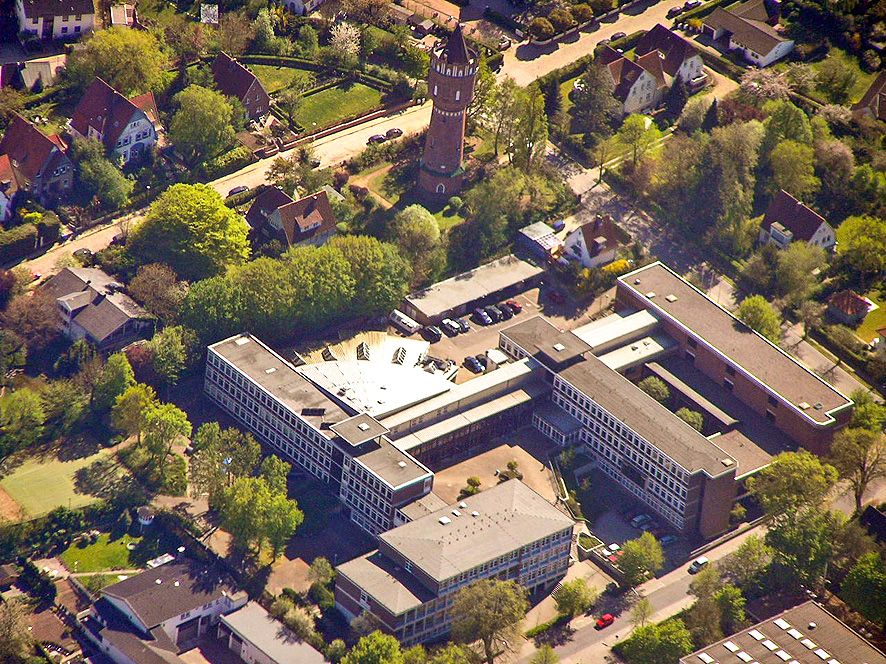 Luftaufnahme Schulgebäude Eutin